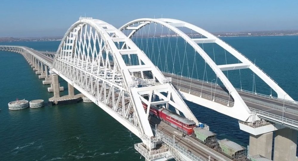 Мост через Керченский пролив. Арочные пролеты