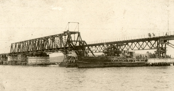 Мост через Керченский пролив 1944 год